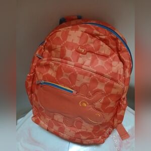 lug Hokey Pokey With Hippo Applique Backpack